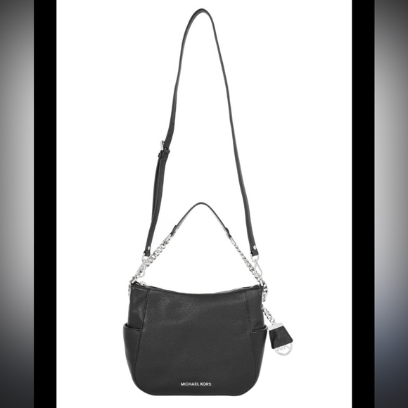 Michael Kors Chandler Hobo Leather Crossbody - Picture 2 of 10